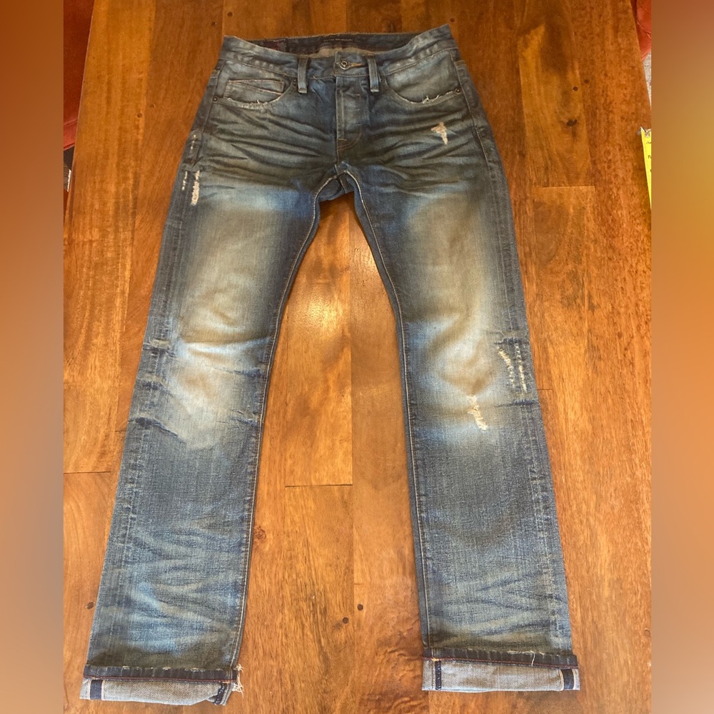 Cult of Individuality Rebel Straight distressed 30x34 men’s jeans